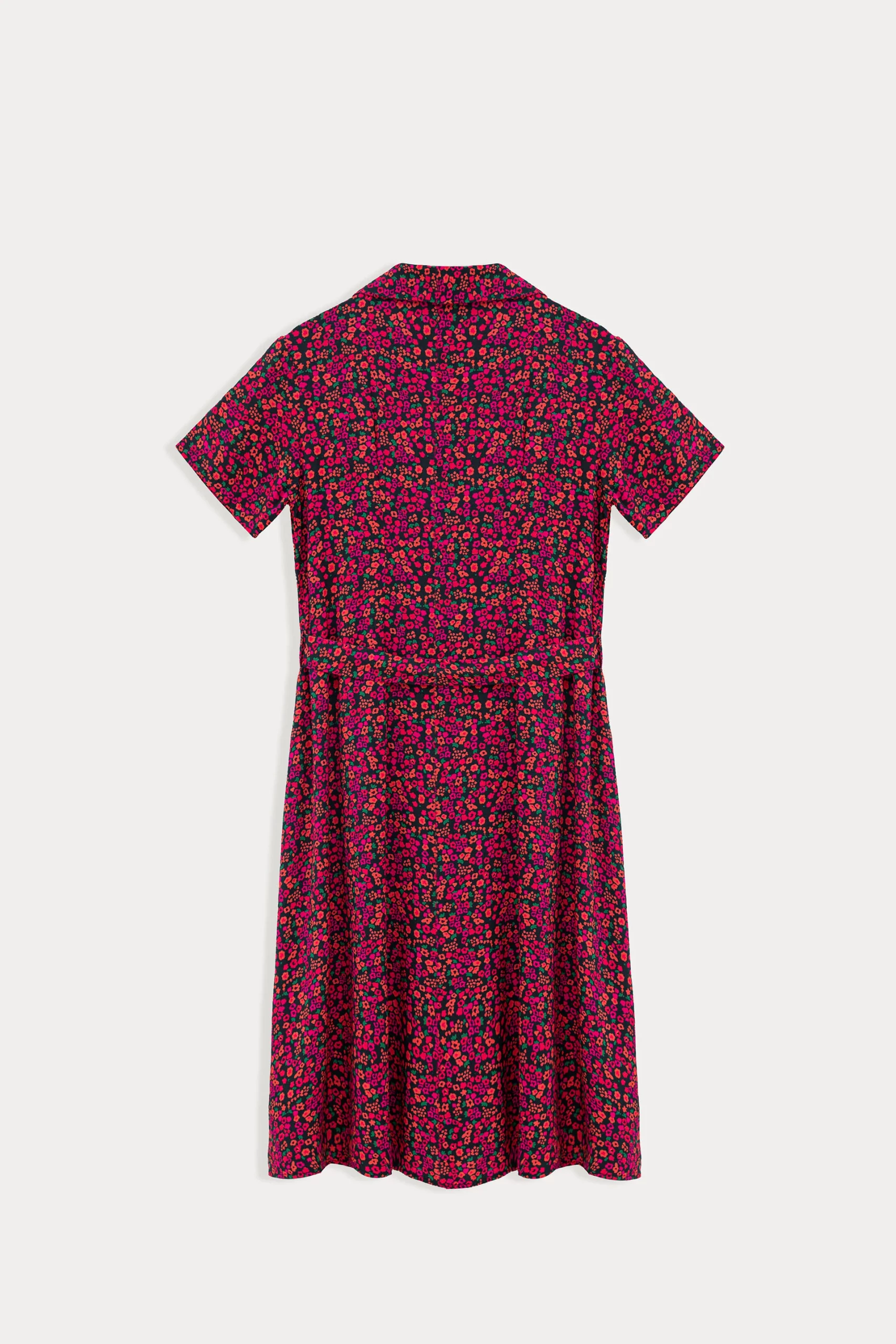 DITSY FLORAL PRINT SHIRT DRESS