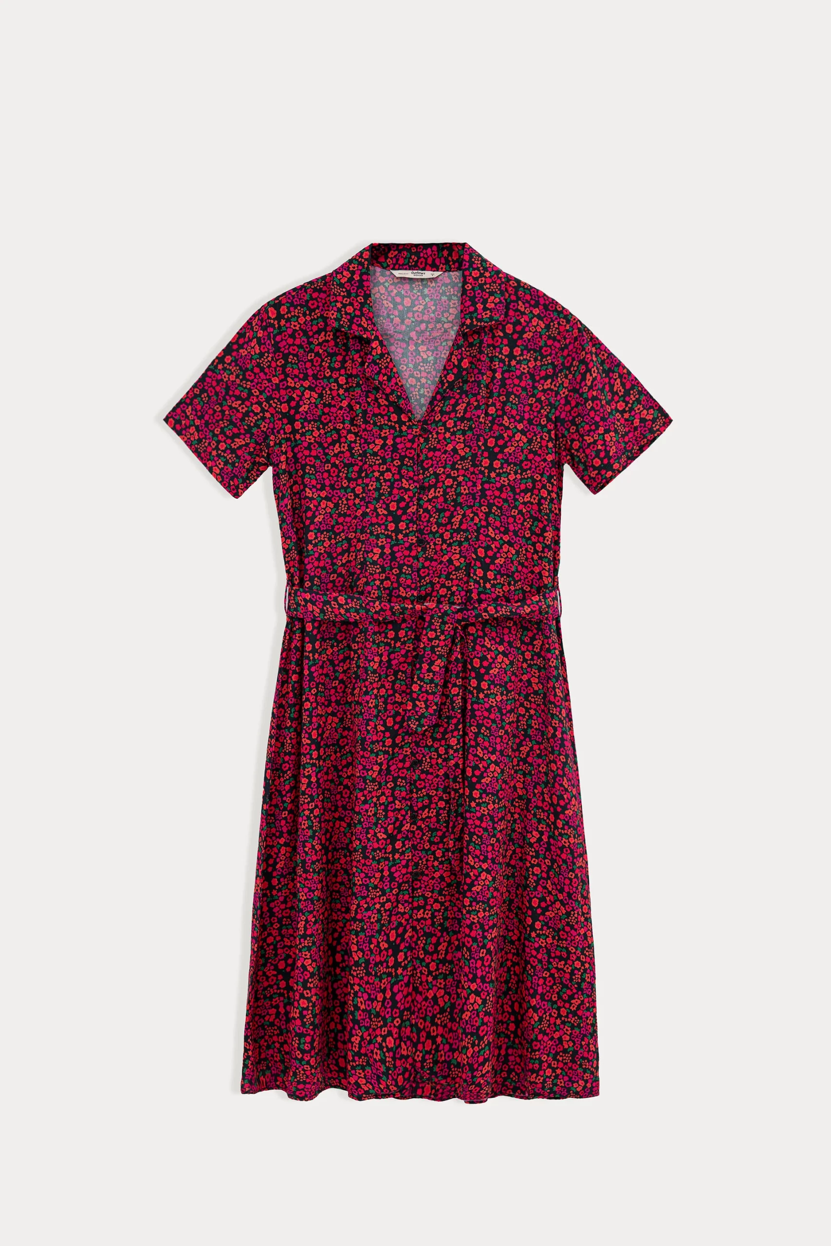 DITSY FLORAL PRINT SHIRT DRESS